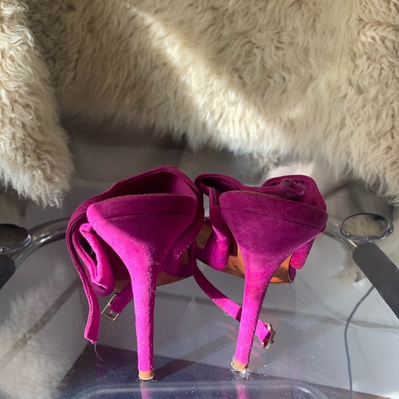 ZARA Bright Fuchsia Sandals - Picture 4 of 5